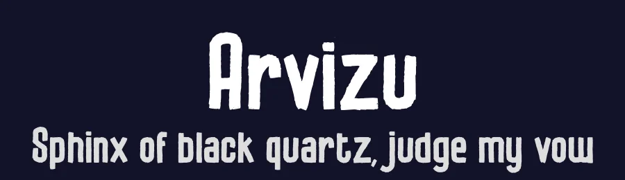 Arvizu by Almaz Studio — Decorative Font — thumbnail 2