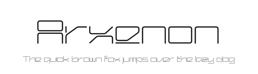 Arxenon by Denustudios — Display Font