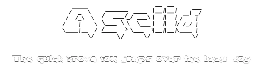 Asciid by fontvir.us — Display Font