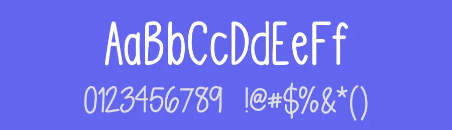 Asdfghjkl by Kylie Morris — Script Handwritten Font — thumbnail 3