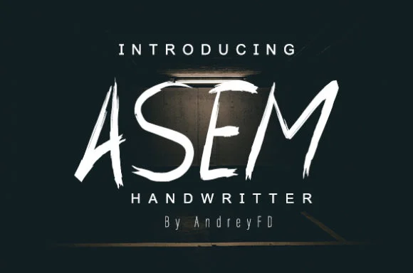 Asem Font by andreyfontdesign — Script Handwritten Font