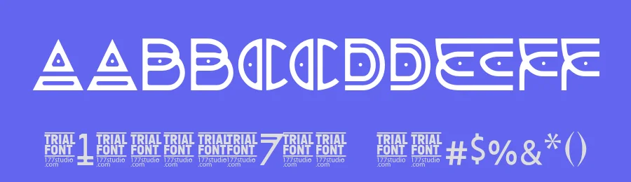 Asember Ligature by 177Studio — Decorative Font — thumbnail 3