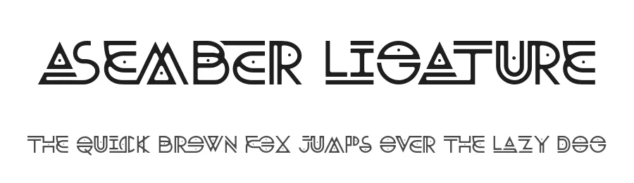 Asember Ligature