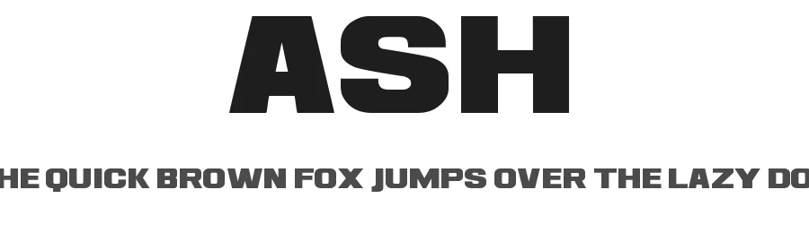 Ash by Cherrylane — Display Font