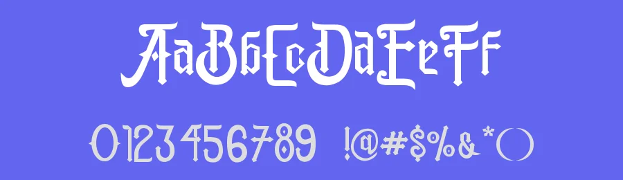 Ashter by GFR Creative — Blackletter Font — thumbnail 3