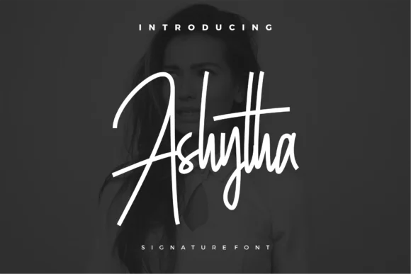 Ashytha Font by 24Design Studios โ Script Handwritten Font