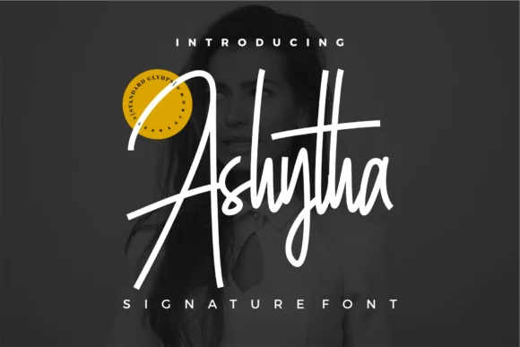 Ashytha Font by 24Design Studios — Script Handwritten Font — thumbnail 3