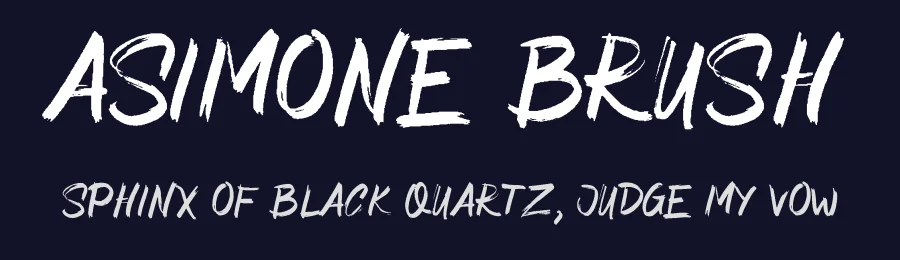 Asimone Brush by Kotak Kuning Studio — Script Handwritten Font — thumbnail 2