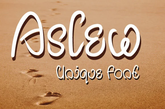 Aslew Font by Dedi Art Studio — Script Handwritten Font