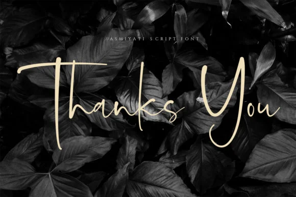 Asmiyati Font by Graphicfresh — Script Handwritten Font — thumbnail 7