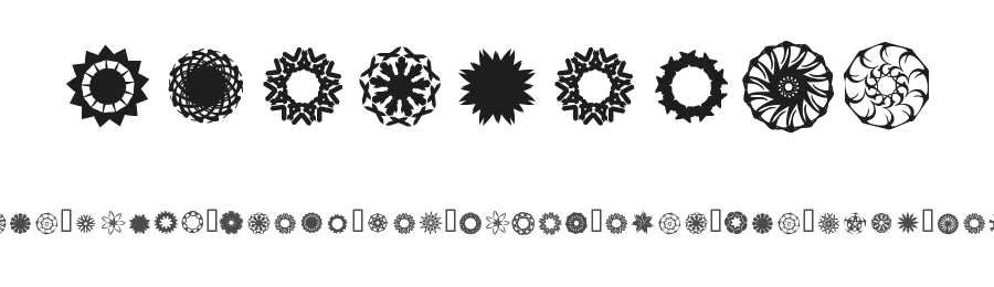 ASorionTW by Magistr — Dingbats Font