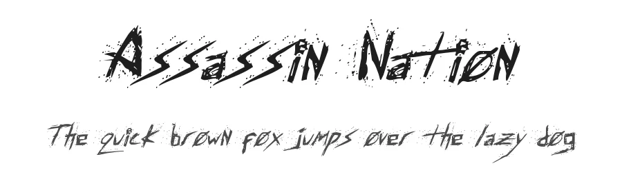 Assassin Nation by Iconian Fonts — Decorative Font