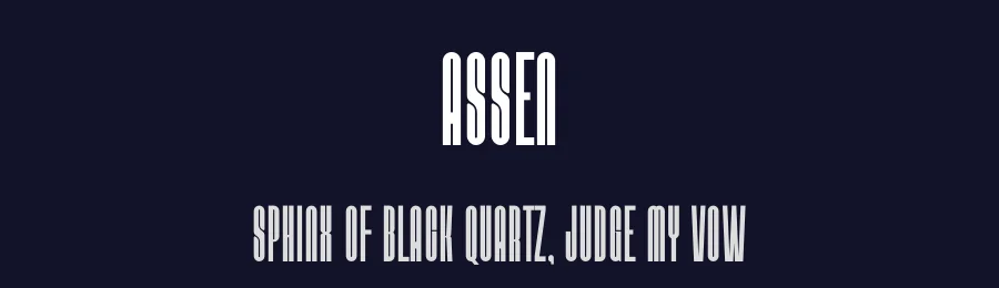 Assen by Mocha Frappuccino — Sans Serif Font — thumbnail 2