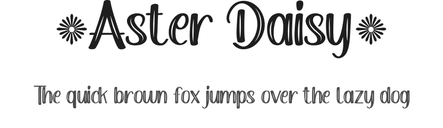 Aster Daisy