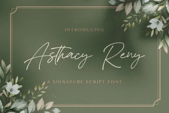 Asthacy Reny Font by StringLabs — Script Handwritten Font