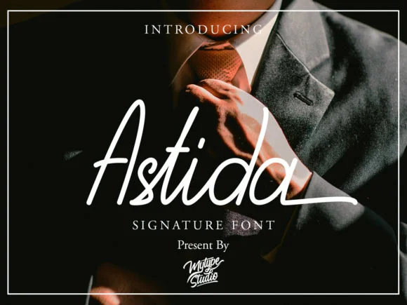 Astida Font by Mytype Studio — Script Handwritten Font