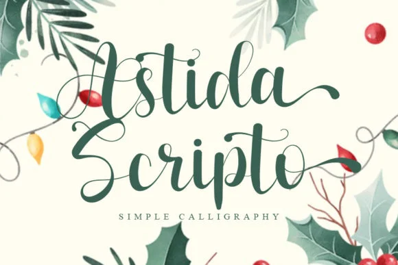 Astida Scripto Font by FreshTypeINK — Script Handwritten Font