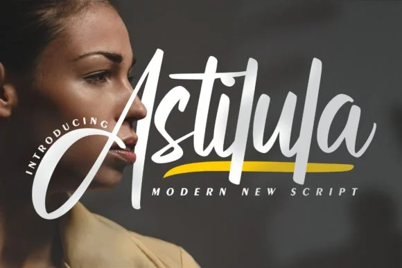 Astilula Font by Vunira — Script Handwritten Font