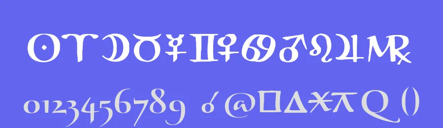 Astro Ganza by Jason Davies — Dingbats Font — thumbnail 3