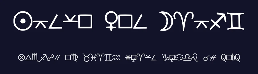 Astro Dot Basic by Robyn — Dingbats Font — thumbnail 2