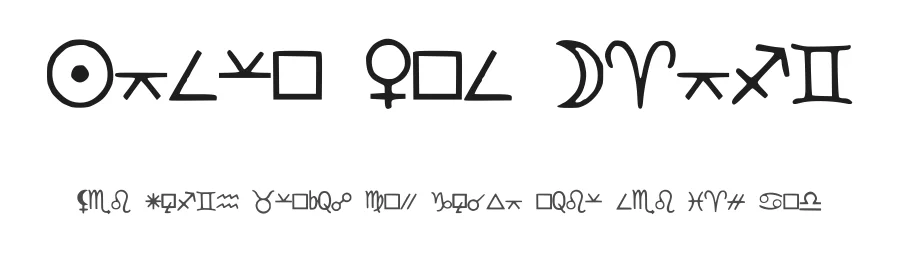 Astro Dot Basic by Robyn — Dingbats Font