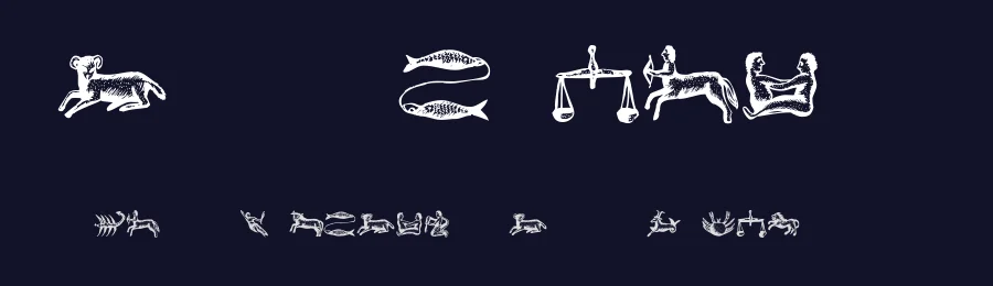 Astrologicus by Vladimir Nikolic — Dingbats Font — thumbnail 2