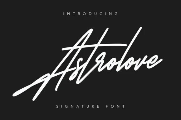Astrolove Font by Maulana Creative — Script Handwritten Font