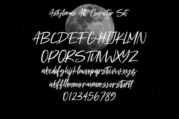 Astylooms Font by Maulana Creative — Script Handwritten Font — thumbnail 9