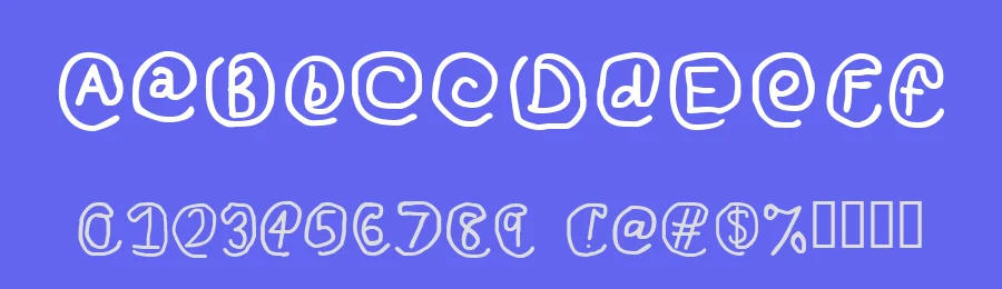 At Sign by JLH Fonts — Script Handwritten Font — thumbnail 3