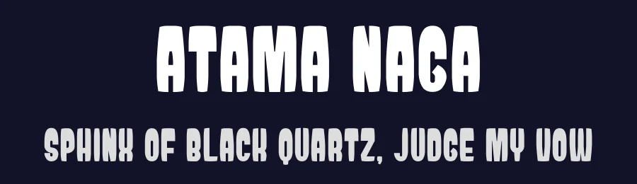 Atama Naga by Goma Shin — Decorative Font — thumbnail 2