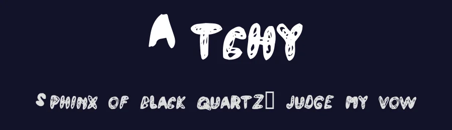 Atchy — Script Handwritten Font — thumbnail 2