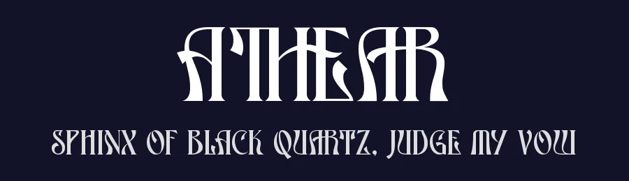 Athear by Storytype Studio — Decorative Font — thumbnail 2