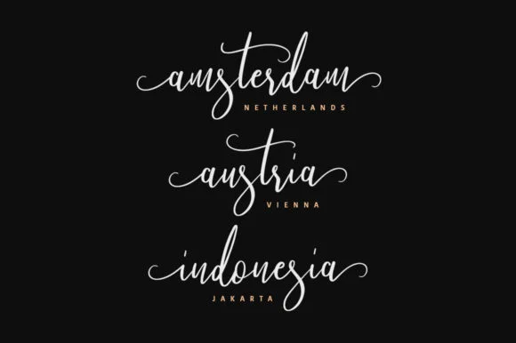 Athen Font by Maulana Creative — Script Handwritten Font — thumbnail 2