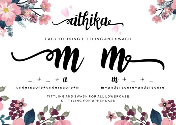 Athika Font by ergibi studio — Script Handwritten Font — thumbnail 3