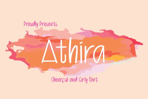 Athira Font by Line creative — Script Handwritten Font