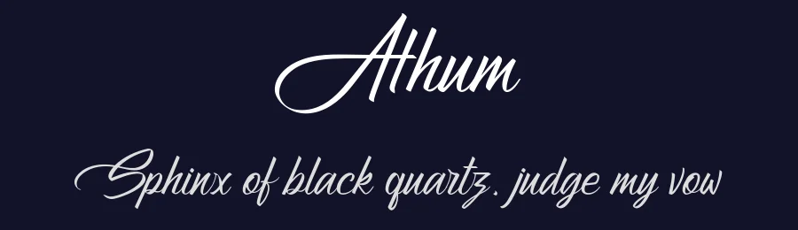 Athum by finnaArt — Script Handwritten Font — thumbnail 2