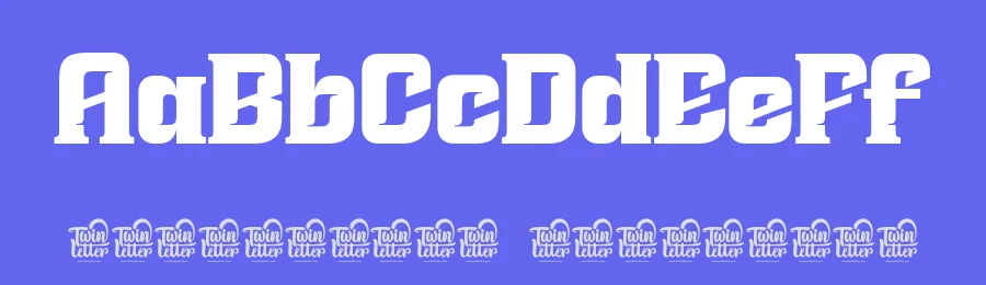 Athyrki by twinletter — Decorative Font — thumbnail 3