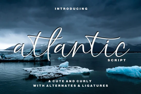 Atlantic Script Font by akifatype — Script Handwritten Font