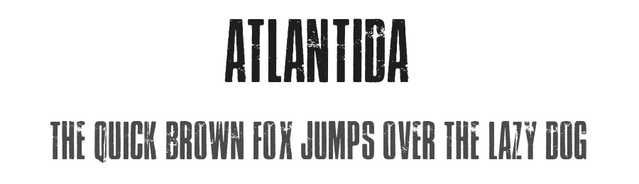 Atlantida by Billy Argel Fonts ® — Decorative Font