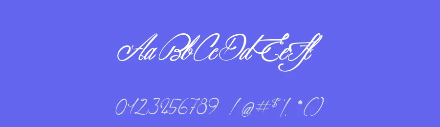 Atlantide Starlight by Maelle.K | Thomas Boucherie — Script Handwritten Font — thumbnail 3