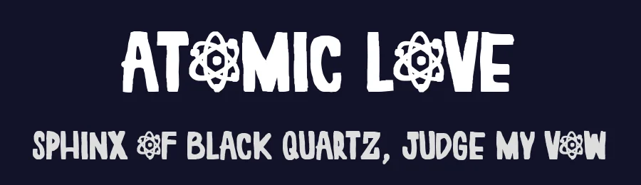 Atomic Love by Woodcutter — Decorative Font — thumbnail 2