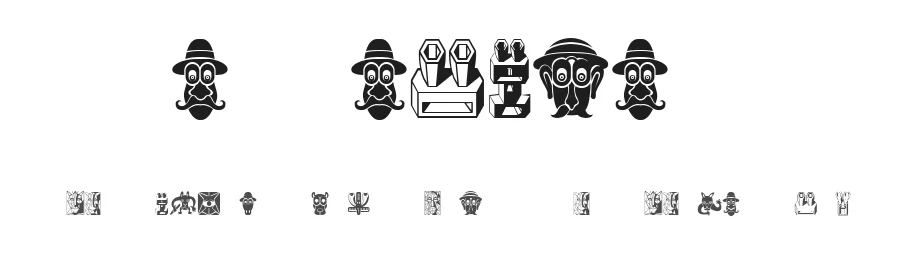 Atradimas by Vladimir Nikolic — Dingbats Font