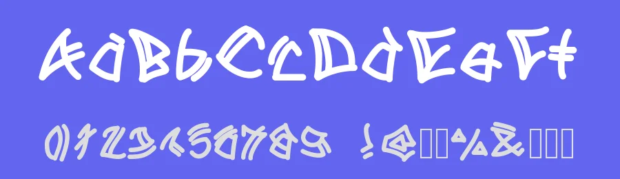 A Tribe of Aclems by Erik Reichenbach — Dingbats Font — thumbnail 3