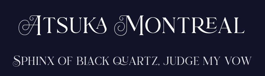 Atsuka Montreal by Akhmad Reza Fauzi — Decorative Font — thumbnail 2