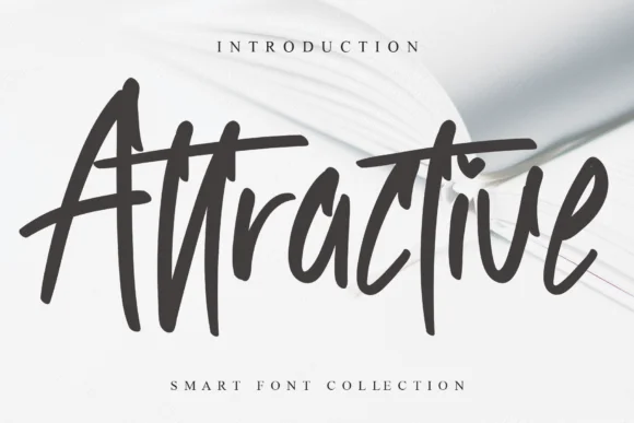 Attractive Font by Creativewhitee by Creativewhitee — Script Handwritten Font