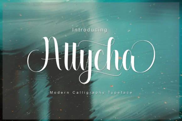 Attycha Font by JoeeCreative — Script Handwritten Font