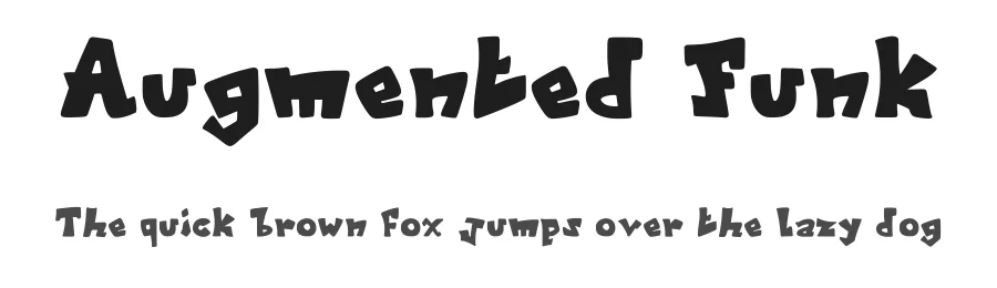 Augmented Funk by PoppyNull — Decorative Font