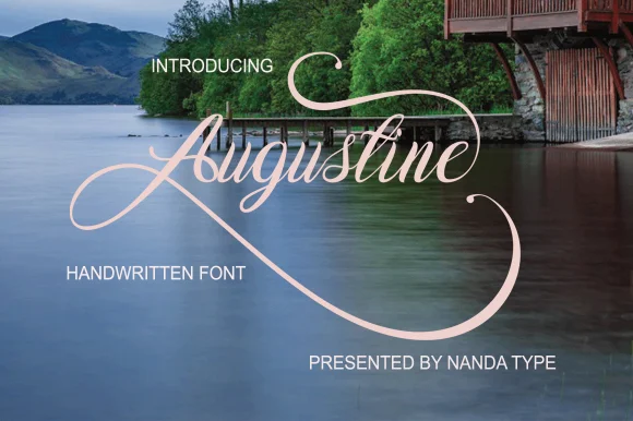Augustine Font by Nandatype — Script Handwritten Font