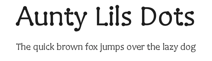 Aunty Lils Dots