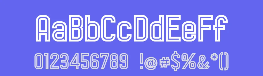 Aurach Tri by Peter Wiegel — Display Font — thumbnail 3